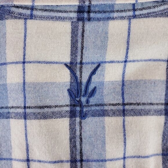 ibex Womens Size Small Taos Wool Blend Plaid Snap Button Long Sleeve Shirt - Picture 12 of 16